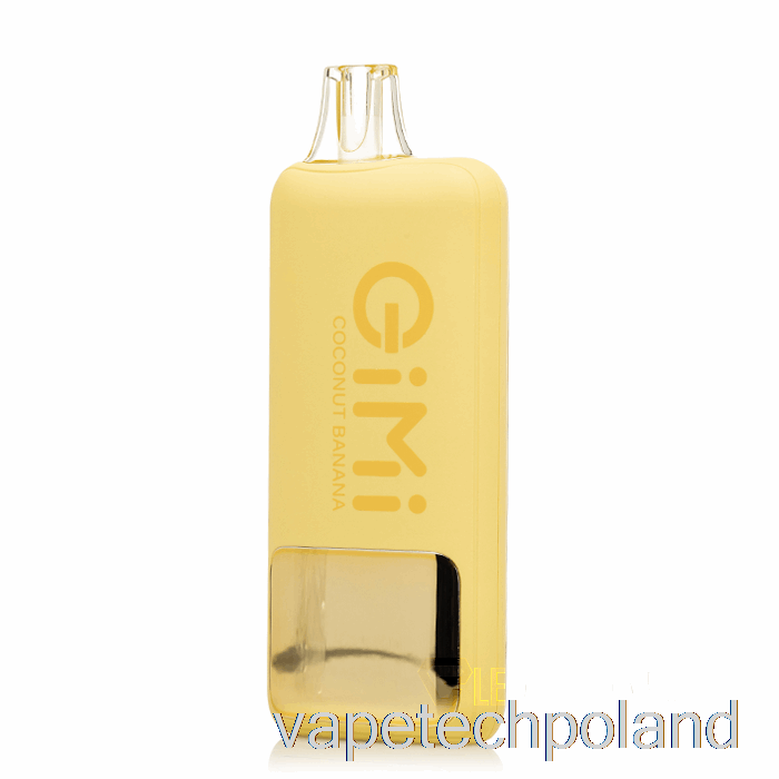 Vape Tech Polska Flum Gimi 8500 Inteligentny Jednorazowy Kokosowy Banan